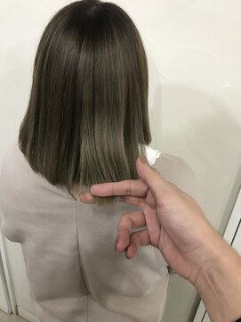ウィルピクシー 浅草橋東口(WILL piccy) 髪質改善トステア×カーキアッシュ