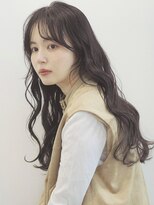 フィルムス 横浜(FILMS+) ひし形レイヤーボブハッシュ/顔周り/オリーブベージュ/横浜+