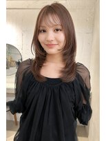 フォト 武蔵小杉(foto) ナチュラルハッシュミディ/レイヤーカット/ハッシュカット