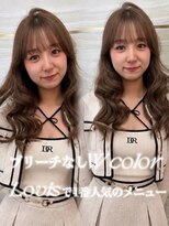 エルバイラビス 大宮(elu by lovis)&nbsp;《鈴木茉奈》オリーブベージュ/フォワード巻き/大宮