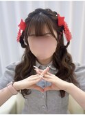 犬耳ヘア