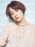 【Lalei】とろみセンターパート無造作マッシュショート表参道