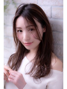 ヘアーアートシフォン 池袋西口店(Hair art chiffon) ロングヘア黒髪カタログ　髪質改善