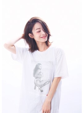 ヘアサロン アティリー(Hair Salon Attirer) やわらか外ハネ【Attirer 飯田裕之】