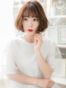 カバーヘア 上尾西口店(COVER HAIR) *mod's上尾*前下がり&くせ毛風カールのエアリーボブa