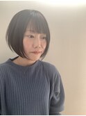 前下がりボブ