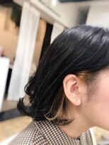 ワースホワイル(WORTH WHILE)&nbsp;インナーゴールド/外ハネボブ/アッシュブラウン/ネオウルフ