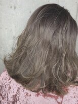 サロンドミルク 溝の口店(salon de MiLK) *透明感をしっかり残したグレージュ