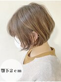 【丸顔さんでも叶う】可愛いショートカット