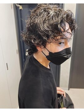 マージュ ギンザ(marju GINZA) メンズマッシュウルフ　ニュアンスパーマ