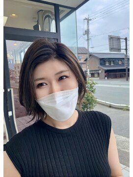 ユリアーナ(yuliana HAIR&SALON) かき上げボブ