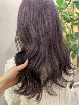 ハブ(hub) 【天神今泉】ラベンダーグレージュ