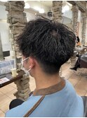 メンズツイストスパイラルパーマ