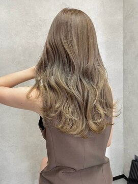 サニー 渋谷(SUNNY) バレイヤージュ、ココアベージュ、ハイライト、グレージュカラー