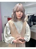 smoky greige/グレージュ/ベージュ/ハイトーン/ケアブリーチ