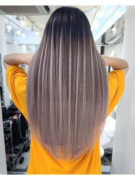 ラピス 千葉(Lapis) モーヴグレージュグラデーションスタイル