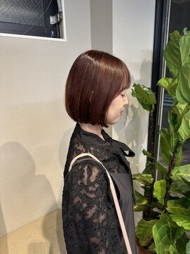 ベンジー 蔵前ii店(benji) 秋にオススメ『こっくり』レットブラウン◎