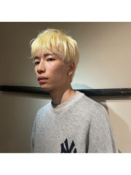 カンナ オーガニック ヘアデザイン(CANNA ORGANIC & HAIR DESIGN) 【CANNA/代官山】抜きっぱなしブロンド×シースルーバング