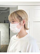 ゴウトゥデイ 横須賀店(GO TODAY)&nbsp;切りっぱなしボブ ホワイトベージュ