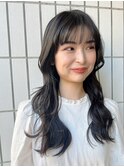 韓国ヘア くすみグレージュカラー