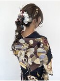 成人式ヘアセット〇
