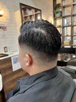 スタンドバーバー 柏(STAND BARBER)&nbsp;マッシュパーマ/ウルフ/アッシュブラック/カルマパーマ/柏駅/柏