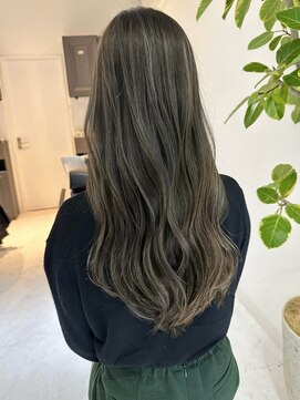 スティロ(stylo) ハイライトカラーグレージュベージュケアブリーチダブルカラー