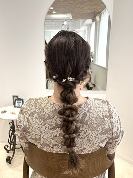 ラ ブランシュ 大宮(La Blanche) 編みおろし/ローポ二ー/ヘアセット/大宮