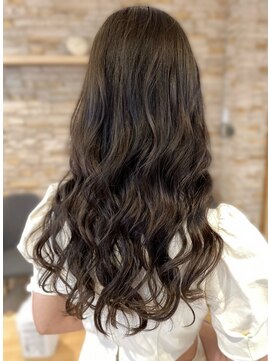 アロマヘアルーム 横浜店(AROMA hair room) エアリーロングブラウン系ニュアンスカラー/横浜/横浜西口
