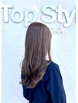 トップスタイル シズオカ(TopStyle SHIZUOKA)&nbsp;ケアブリーチ×ホワイトブラウン