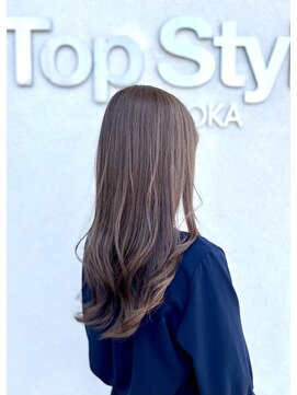 トップスタイル シズオカ(TopStyle SHIZUOKA) ケアブリーチ×ホワイトブラウン