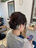 お祝い事　お呼ばれに！　ヘアセット　|￥4500→￥4200