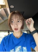 顔まわりレイヤーボブ