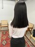 【新規限定】カット+リラクサーストレート　￥17640
