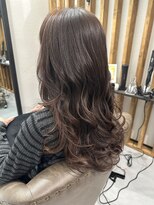 ビューティーガレージ カワゴエ(Beauty Garage Kawagoe) 白髪ぼかしゆるふわ巻きヘア