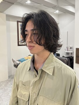 ラック 表参道(LUCK) ニュアンスパーマ/メンズボブ/レイヤー/表参道/原宿/20代/30代