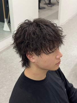 ブライト(BRIGHT) マッシュウルフツイストスパイラルパーマ