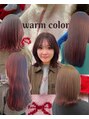 タリ(Hair Design TALI)&nbsp;暖色カラーはお任せください！
