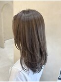 ナチュラルハッシュカット