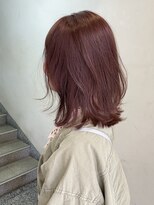 ネオリーブ チロル 横浜西口店(Neolive CiroL.)&nbsp;ミディアムレイヤー ピンクカラー 【miku】