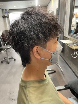 レベル 葛西店(LEVEL) ツイストスパイラルパーマ メンズカット ツイストパーマ 葛西