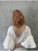 ヘアセット/お呼ばれヘア/パーティーヘア/夏アレンジ