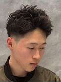 フェードスパイキーショート