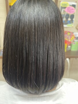 ヘアー トランス ワイズ(Hair trance Y's) 縮毛+温熱トリートメント