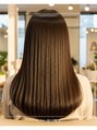 エンゼル美容室 おすすめの縮毛矯正です。毛先まで大切にします!