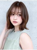 くびれヘア結べるボブ美髪似合わせカットワンカールセミディ