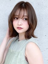 アグノス 青山(Agnos)&nbsp;くびれヘア結べるボブ美髪似合わせカットワンカールセミディ