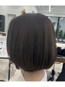 カンゴールサロン 富山セントラル(KANGOL SALON) 大人ボブにツヤツヤブラウン!