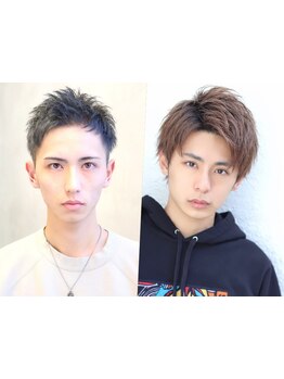 高い技術力と似合うを提案するプロの手で、メンズならではの＜身だしなみ＞を細部まで整える◎