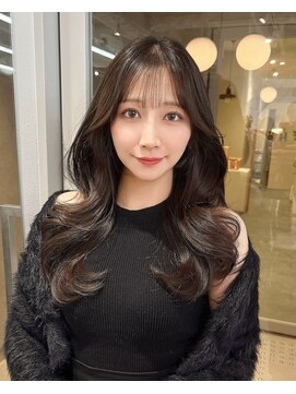 レイヤーカット /縮毛矯正/前髪/顔周り/名古屋/栄/韓国サロン
